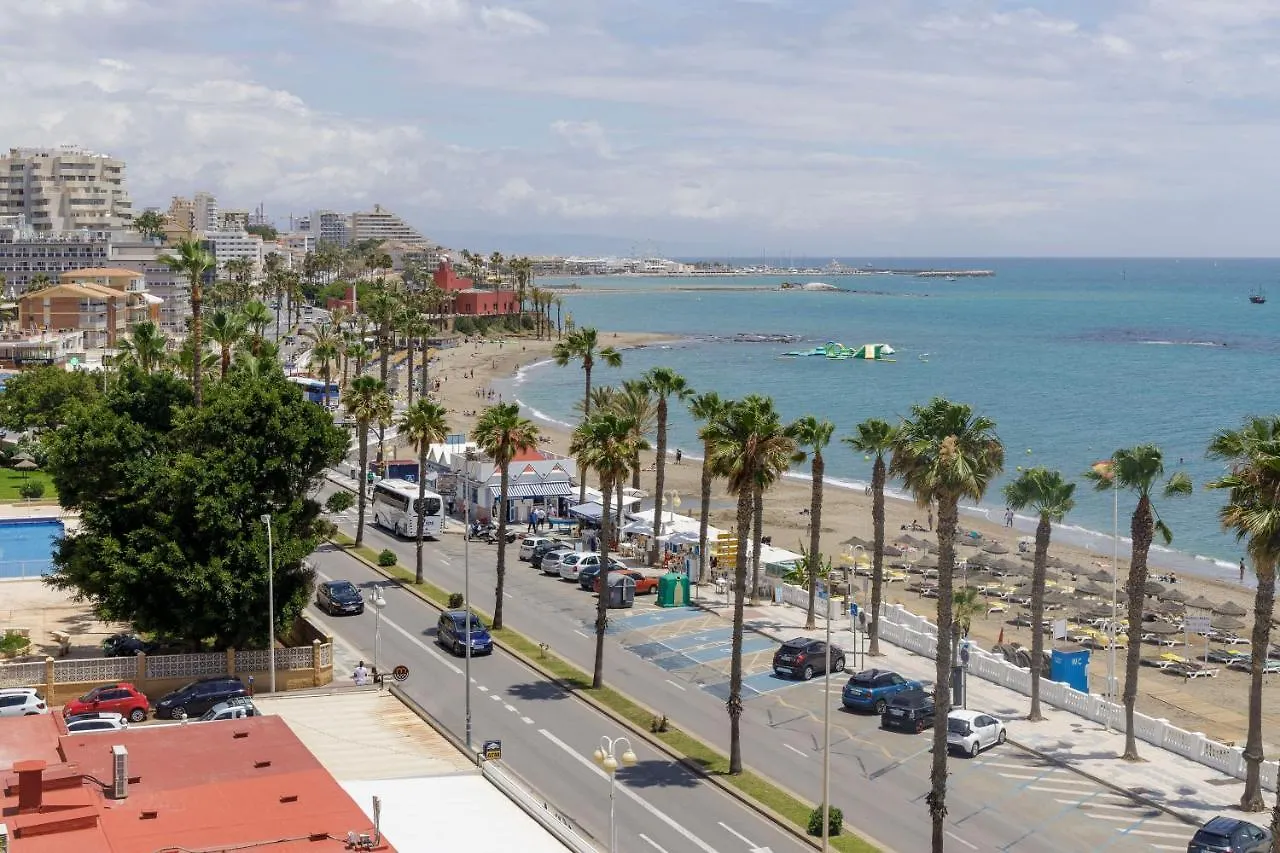 First Line Apartment Sea Views With Pool And Free Parking Benalmádena Spanien